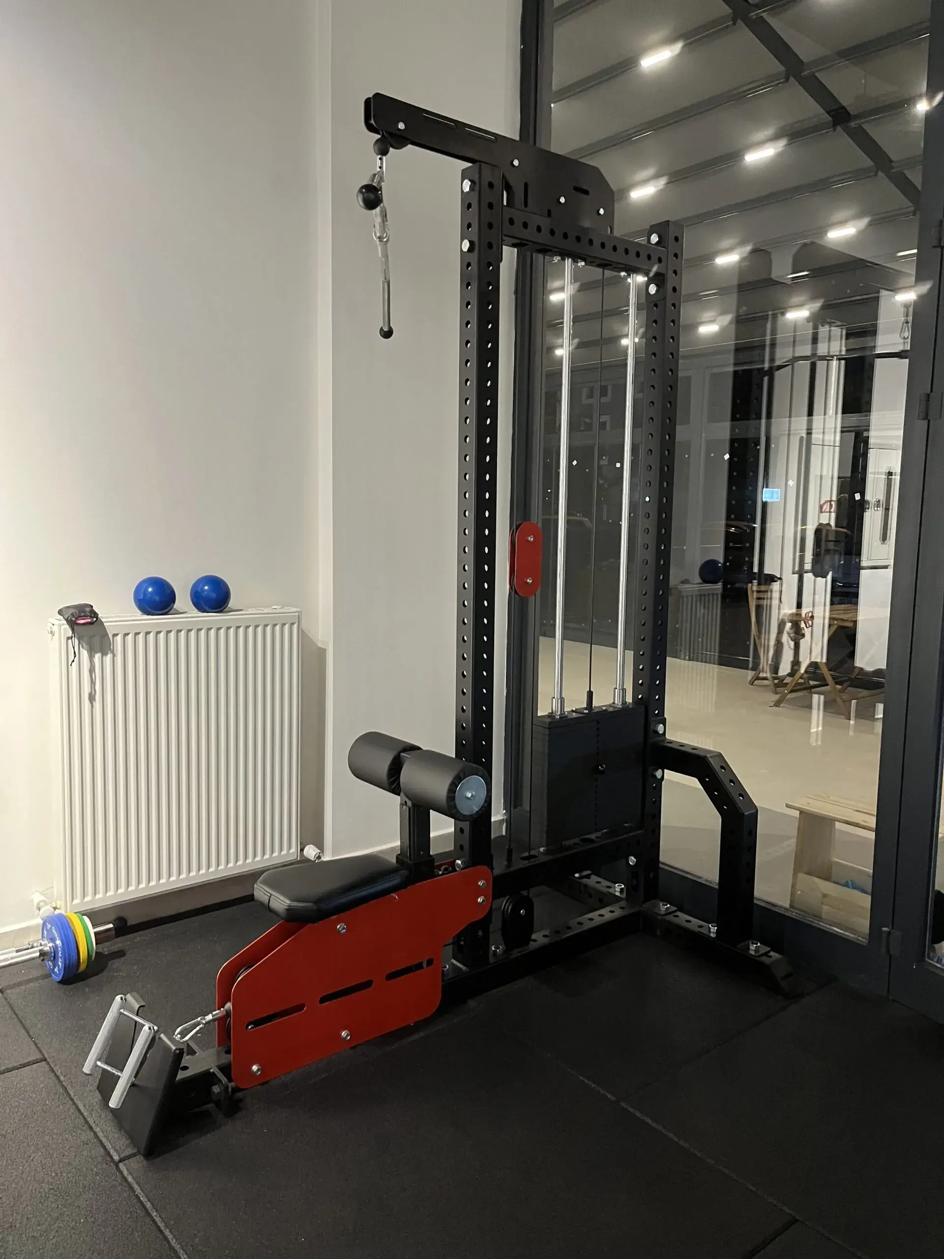 Lat-Row Combo Makine - İzotonik Kablolu Makineler - METALGYM