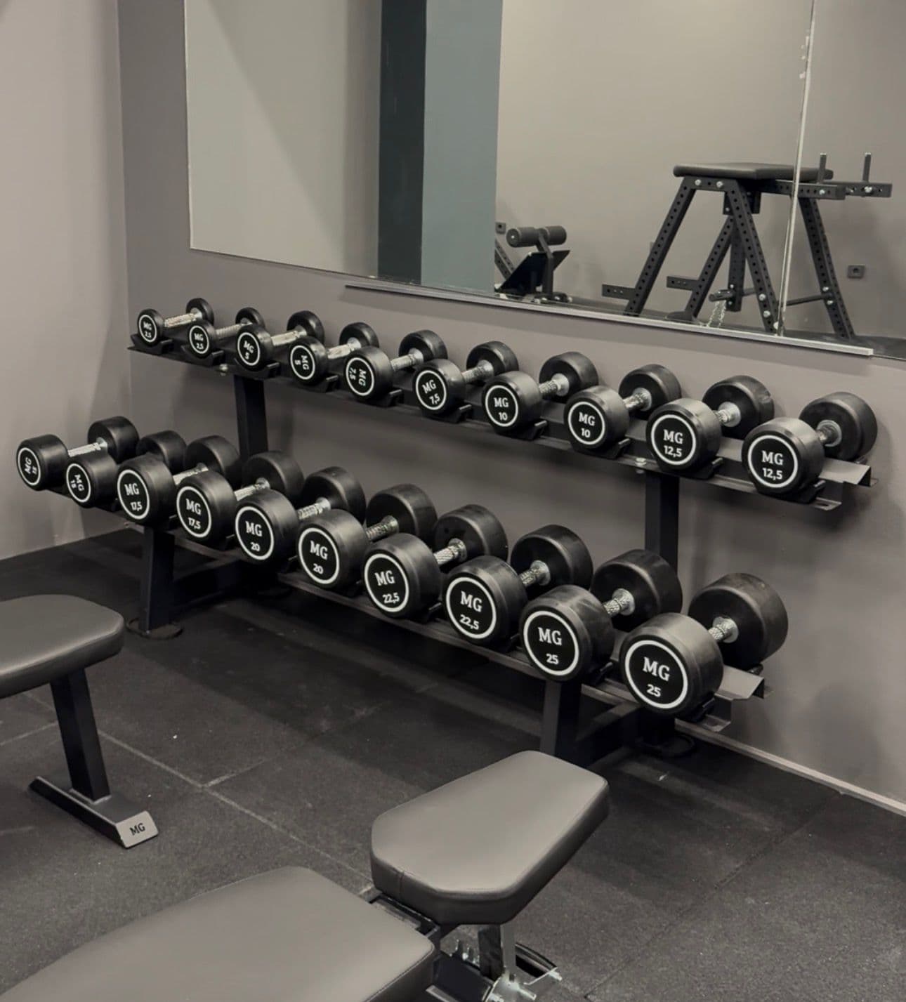 Yatay Dumbell Standı - Depolama Çözümleri - METALGYM